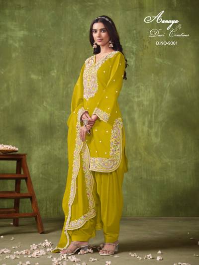 TWISHA AANAYA VOL-193 9301 TO 9304 DESIGNER SALWAE SUIT WHOLESALER IN SURAT